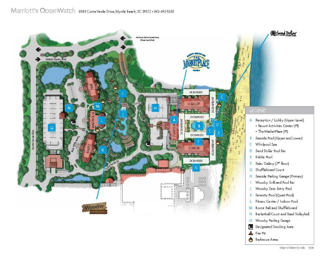 Marriott'S Oceanwatch Villas At Grande Dunes Myrtle Beach Exterior foto